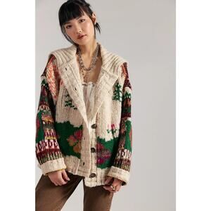 Free People Wonderland SoftSpun Cardigan Sweater NWT